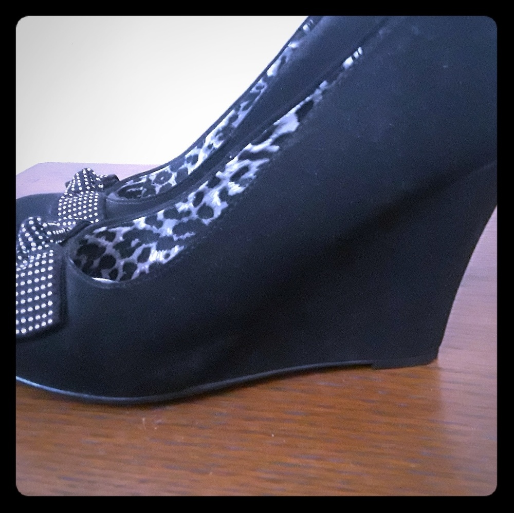 Black suede  shoes
